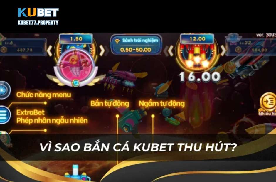Khám phá các tính năng tại bắn cá Kubet77